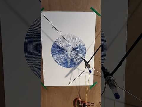 Crazy DIY plotter with a little accident