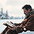 Article: Men Reading in Winter Snow
